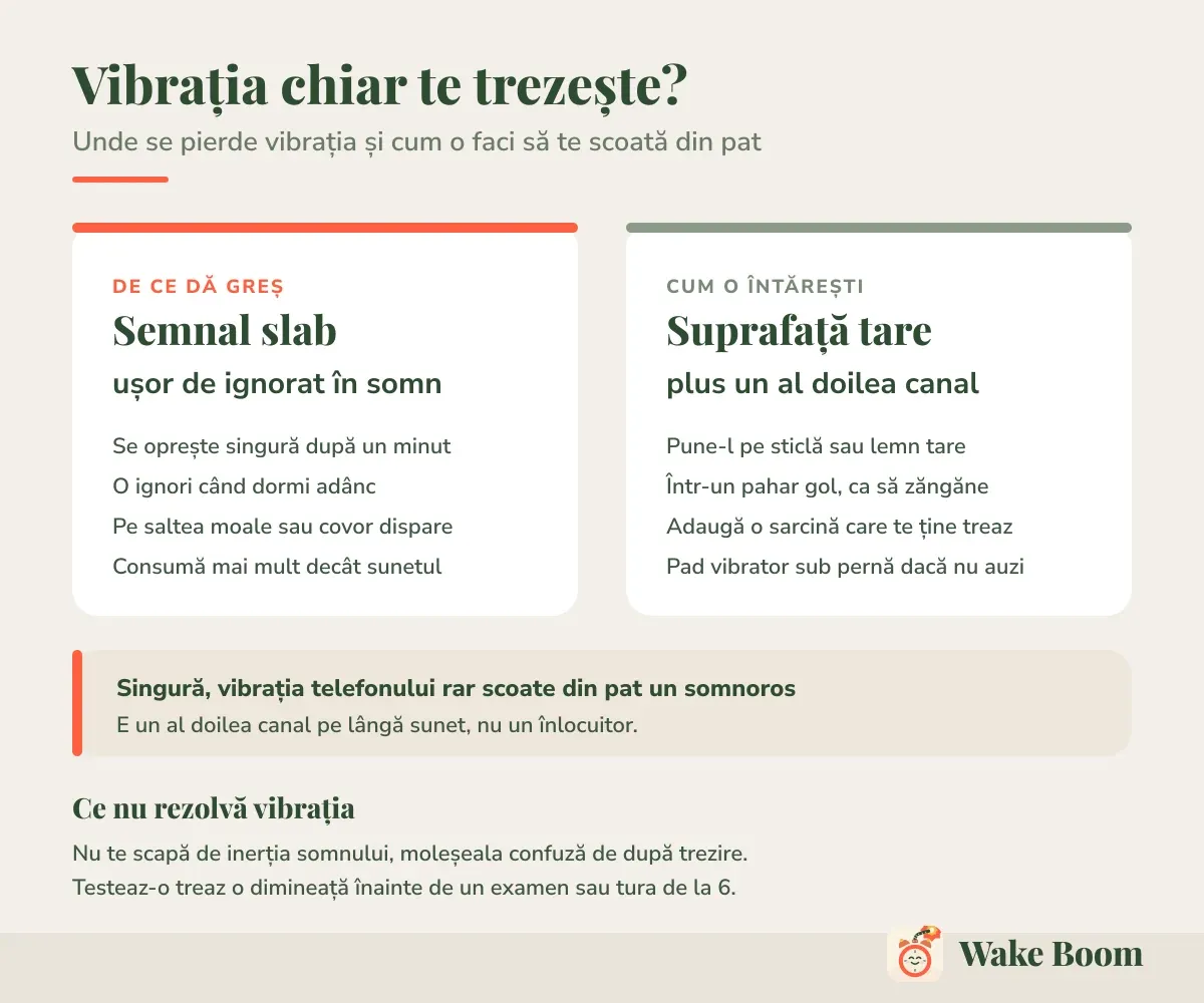 Vibrația chiar te trezește? — Unde se pierde vibrația și cum o faci să te scoată din pat