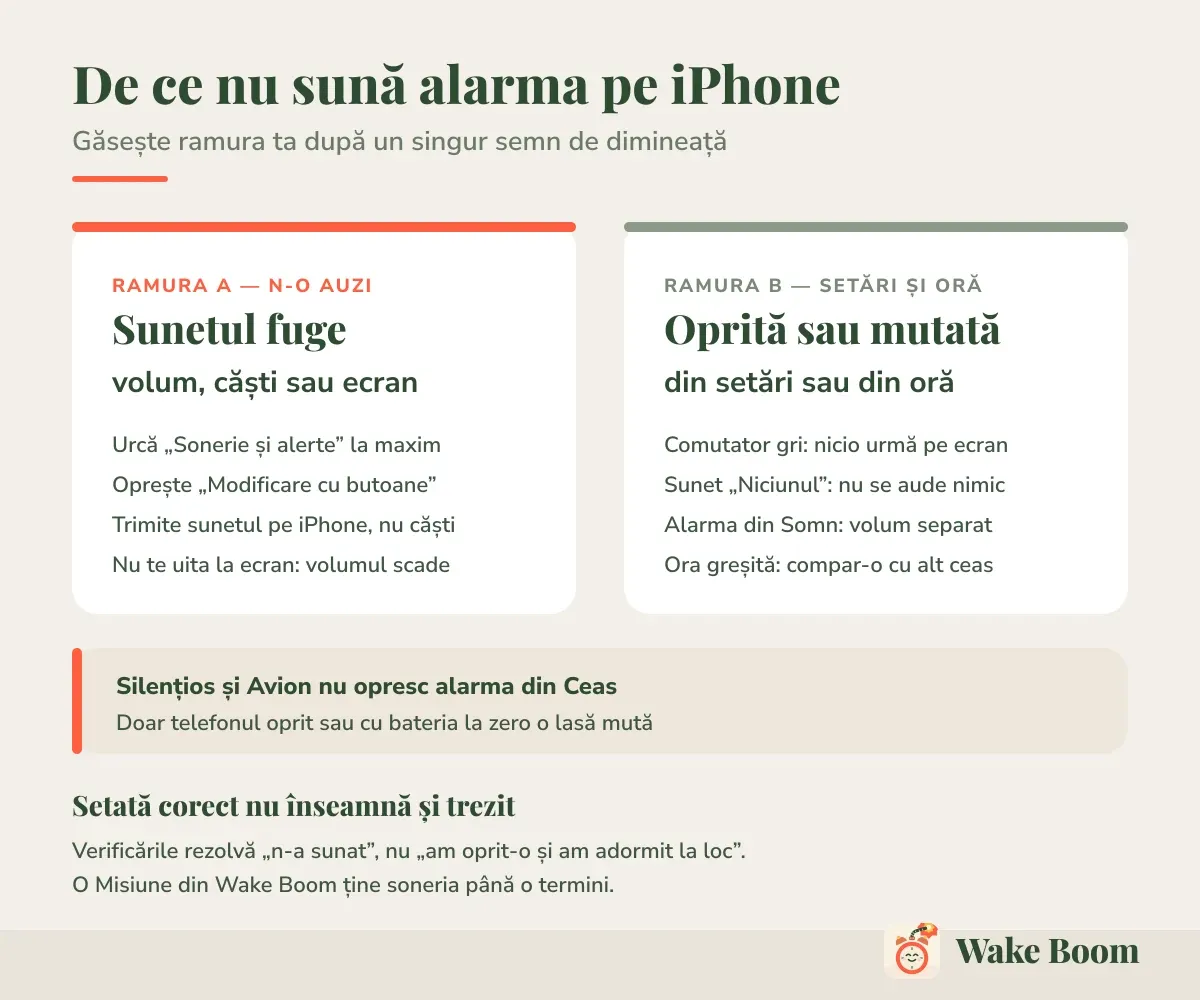 De ce nu sună alarma pe iPhone — Găsește ramura ta după un singur semn de dimineață